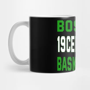 Boston basketball Classic Mug